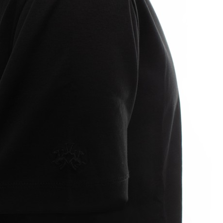 LA MARTINA LMH224MTS090BK - Black - TRIČKO - Image 3