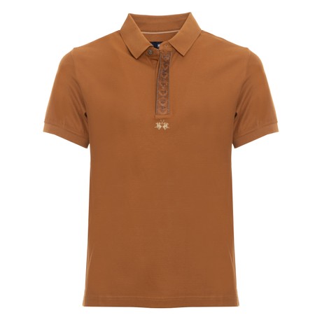 LA MARTINA LMH224MTS100BR - Leather Brown - POLO SHIRTS - Image 2