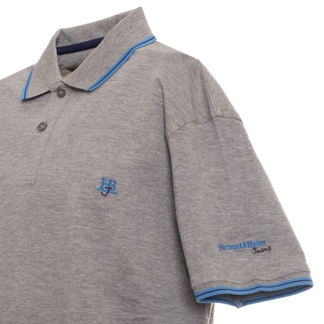 HARMONT & BLAINE JEANS LNFJ130 - GRIGIO BLU - POLOS - Image 3