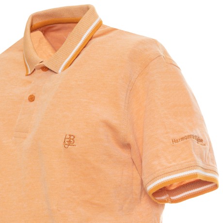 HARMONT & BLAINE JEANS LNFJ540 - ARANCIONE BIANCO - POLO - Image 3