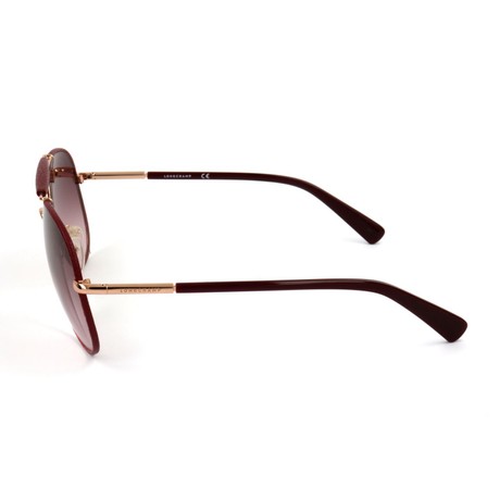 LONGCHAMP LO100SL - ROSE GOLD/BURGUNDY - AUGENKLEIDER - Image 3