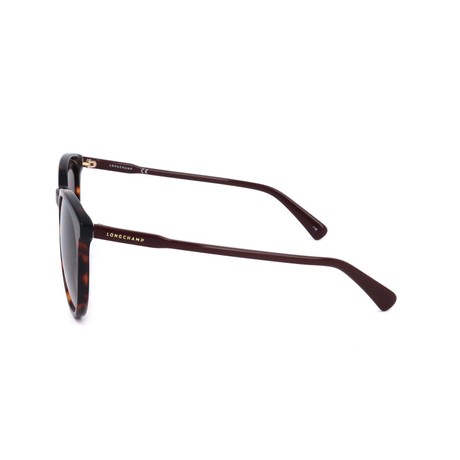 LONGCHAMP LO606S - HAVANA/BURGUNDY - SUNGLASSES - Image 3