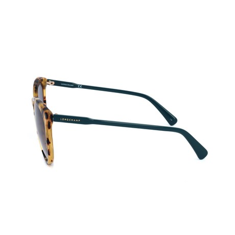 LONGCHAMP LO606S - VINTAGE HAVANA/PETROL - SUNGLASSES - Image 3
