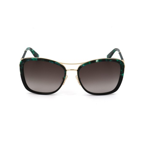 LONGCHAMP LO639SL - BLACK/GREEN STONE - AKIŲ AKINIAI