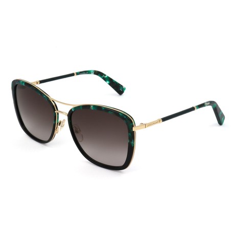 LONGCHAMP LO639SL - BLACK/GREEN STONE - AKIŲ AKINIAI - Image 2