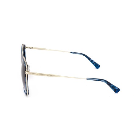 LONGCHAMP LO685S - GOLD/TEXTURED BLUE - OKULARY - Image 3