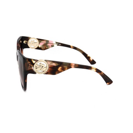 LONGCHAMP LO734S - BROWN ROSE HAVANA - OKULARY - Image 3