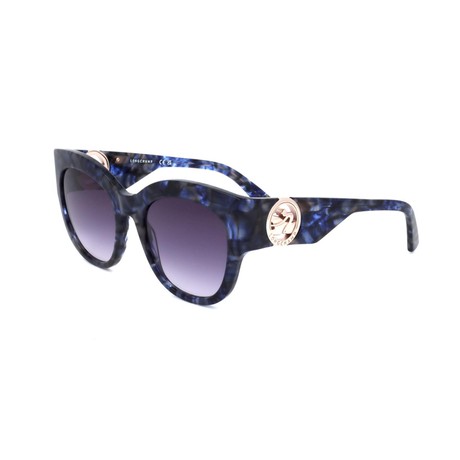 LONGCHAMP LO740S - BLUE HAVANA - OKULARY - Image 2
