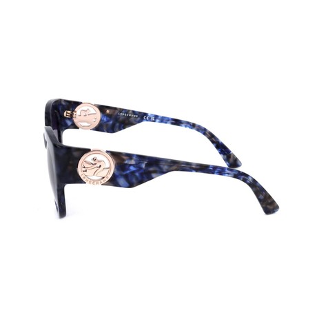 LONGCHAMP LO740S - BLUE HAVANA - OKULARY - Image 3