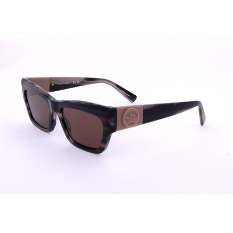 LONGCHAMP LO763S - STRIPED BLACK - OCHELARI DE SOARE - Image 2