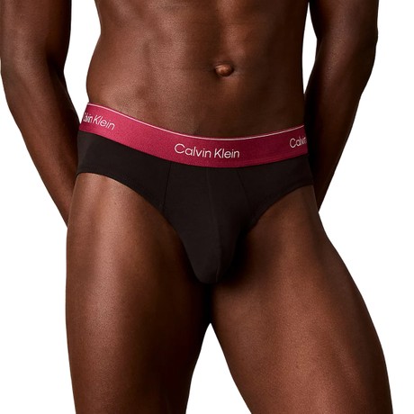 Spodnja Oblačila Calvin Klein black bodies w/ poseidon blue &mdash; fot 2