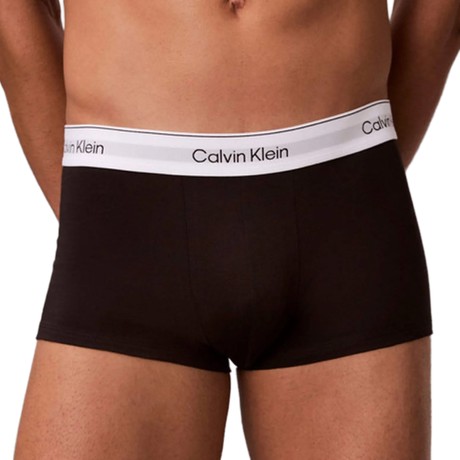 CALVIN KLEIN LV00NB4389 - Black/DIAMOND LOGO BLACK/Classic Wh - UNTERKLEIDUNG - Image 2