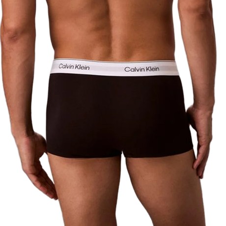 CALVIN KLEIN LV00NB4389 - Black/DIAMOND LOGO BLACK/Classic Wh - UNTERKLEIDUNG - Image 3