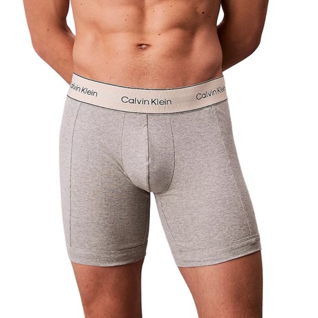 CALVIN KLEIN LV00NB4447 - KHAKI| GREY|WHITE - SPODNJA OBLAČILA - Image 2