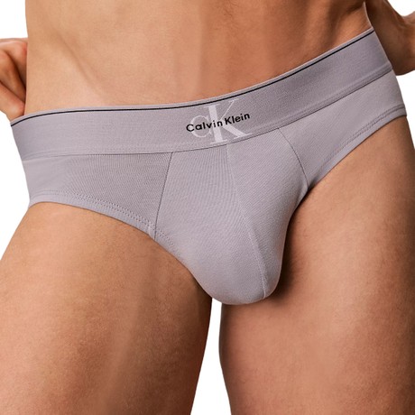CALVIN KLEIN LV00NB4471 - Black/Misty Grey/White - SOUS-VÊTEMENTS - Image 2