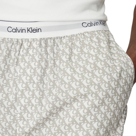 CALVIN KLEIN LV00NM2830 - WHITE|GREY - APATINIAI DRABUŽIAI - Image 3