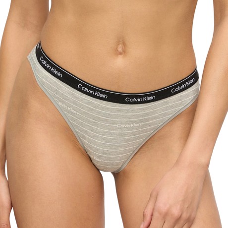 Ropa Interior Calvin Klein blck prsrbt icnlgstrp gryhthr snwht &mdash; foto 2
