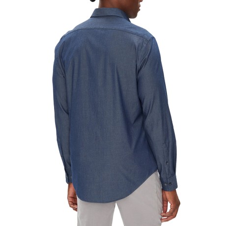 Tricouri Calvin Klein denim blue &mdash; poze 2