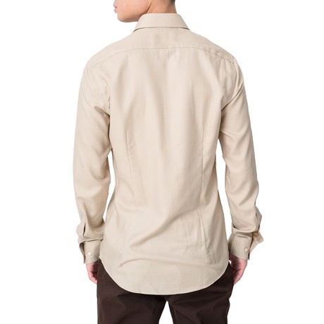 Tricouri Calvin Klein tan &mdash; poze 2