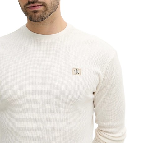 CALVIN KLEIN JEANS LV040EM217 - WHITE - T-SHIRT - Image 3