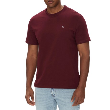 CALVIN KLEIN JEANS LV040HM265 - RED - ФУТБОЛКА