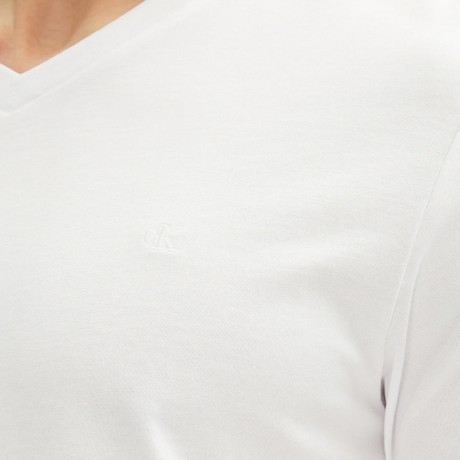 CALVIN KLEIN JEANS LV040HM298 - WHITE - T SHIRT - Image 3