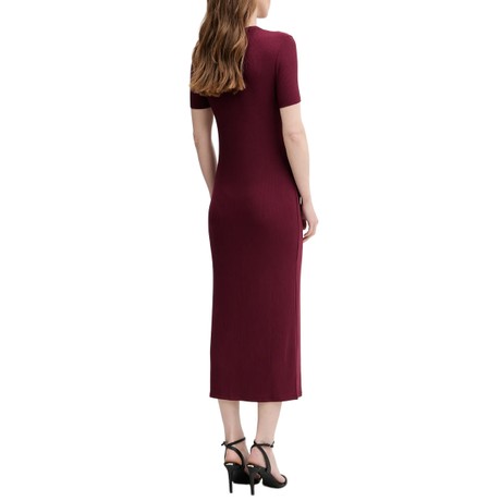 Šaty Calvin Klein Jeans deep rouge &mdash; fot 2