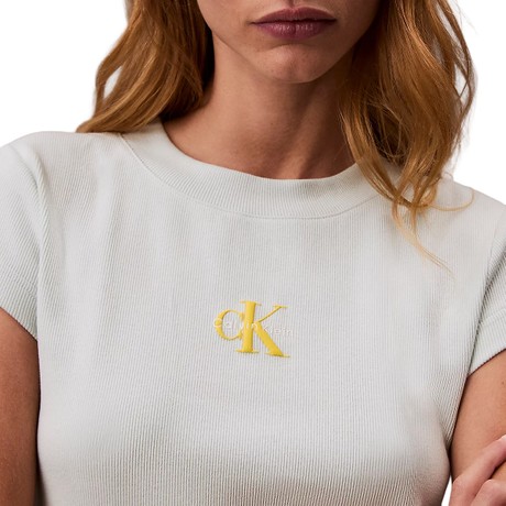 CALVIN KLEIN JEANS LV047AB802 - Sprout Green - TRIČKO - Image 3