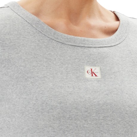 CALVIN KLEIN JEANS LV047C200G - Heroic Grey Heather - TRIČKO - Image 3