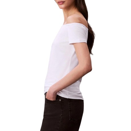 T-shirt Calvin Klein Jeans brilliant white &mdash; foto 2