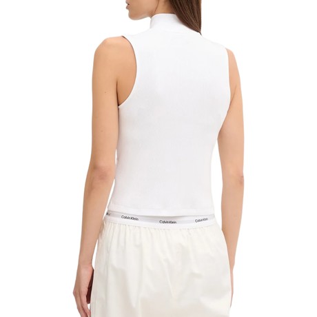 CALVIN KLEIN JEANS LV047C909G - Brilliant White - TOPS AND TANK TOPS - Image 2
