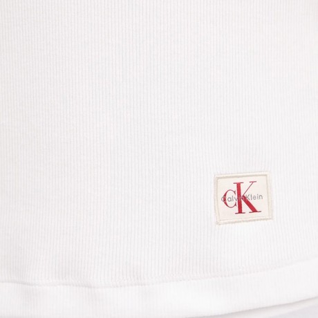 CALVIN KLEIN JEANS LV047C909G - Brilliant White - TOPS AND TANK TOPS - Image 3