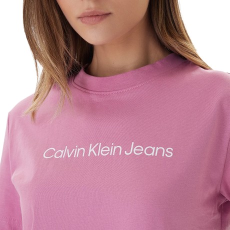 CALVIN KLEIN JEANS LV047C912G - Raspberry Cream - MARŠKINĖLIAI - Image 3