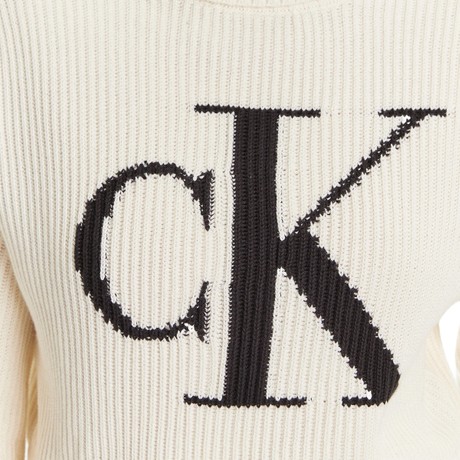 Jerseys Calvin Klein Jeans ivory &mdash; fot 3
