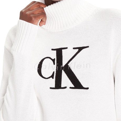 Jerseys Calvin Klein Jeans brilliant white &mdash; fot 3