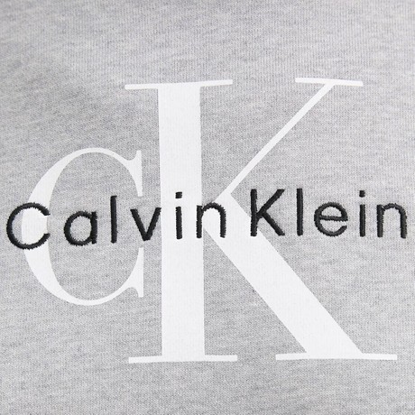 CALVIN KLEIN JEANS LV047E221G - Heroic Grey Heather - MIKINY - Image 3