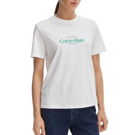 CALVIN KLEIN JEANS LV047F810G - Bright White - CAMISETA