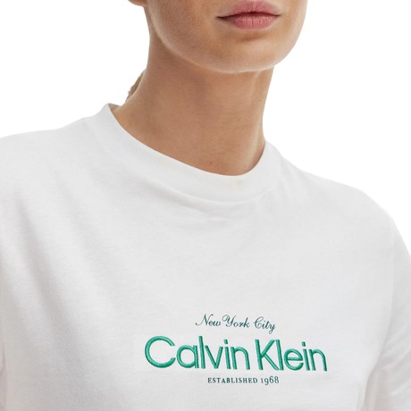 CALVIN KLEIN JEANS LV047F810G - Bright White - CAMISETA - Image 3