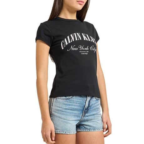 CALVIN KLEIN JEANS LV047F815G - Black - T SHIRT - Image 2