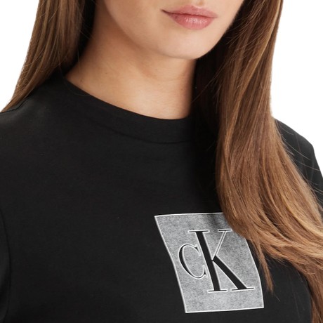 CALVIN KLEIN JEANS LV047F819G - Black - T-SHIRT - Image 3