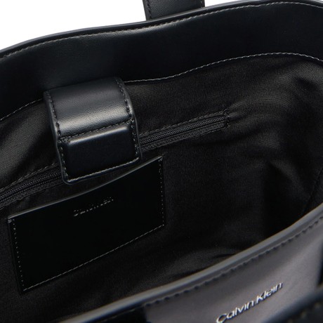 CALVIN KLEIN LV04F3290G - BLACK / OLD SILVER - BAGS - Image 3