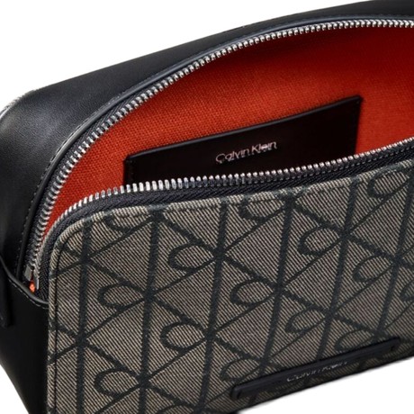 CALVIN KLEIN LV04F3533G - LOTUS BEIGE / BLACK AOP - SACS - Image 3