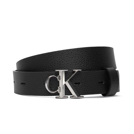 CALVIN KLEIN LV04F7060G - BLACK / ANTIQUE NICKEL - CINTURE