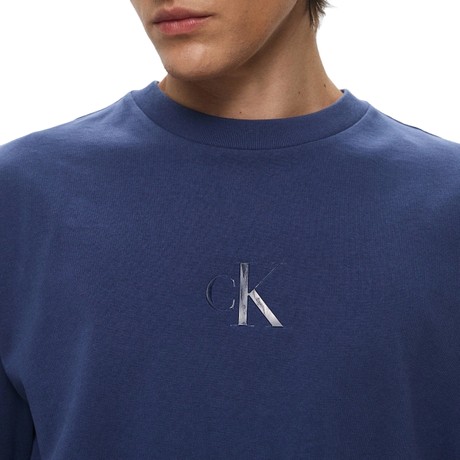 CALVIN KLEIN JEANS LV04RAB812 - BLUE - T-SHIRT - Image 3