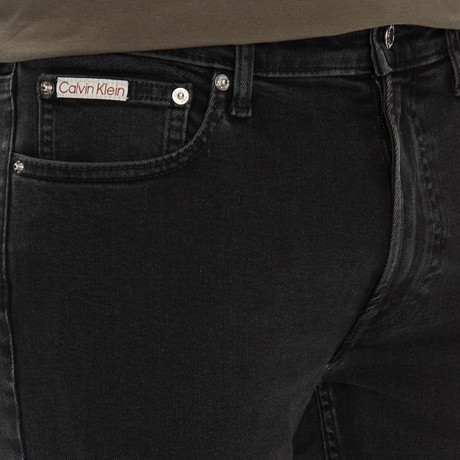Blugi Calvin Klein Jeans ck essential black &mdash; poze 3