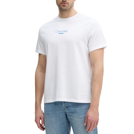CALVIN KLEIN JEANS LV04RB824G - WHITE - CAMISETA