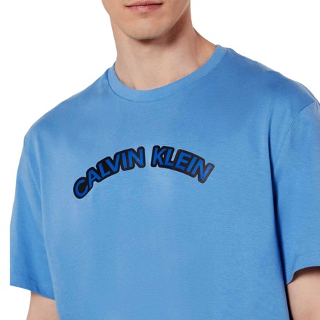 CALVIN KLEIN JEANS LV04RB849G - BLUE - TRICOU - Image 3