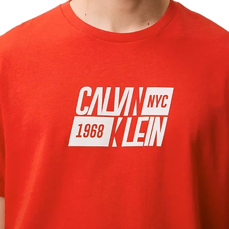 CALVIN KLEIN JEANS LV04RB850G - RED - T SHIRT - Image 3