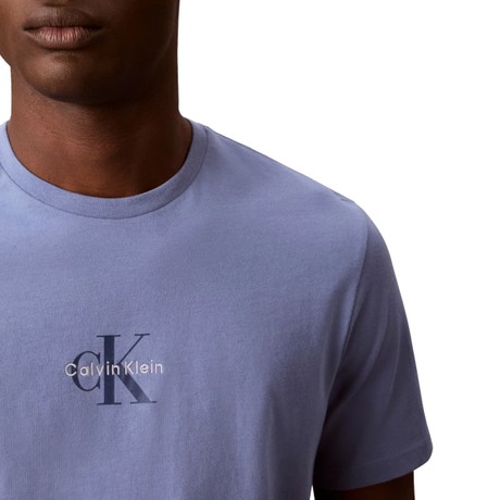 CALVIN KLEIN JEANS LV04RB866G - Dusty Sailor Blue - T-SHIRT - Image 3