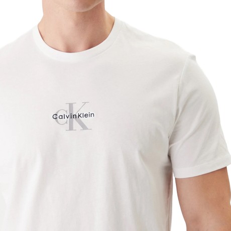 CALVIN KLEIN JEANS LV04RB866G - Bright White - TRICOU - Image 3